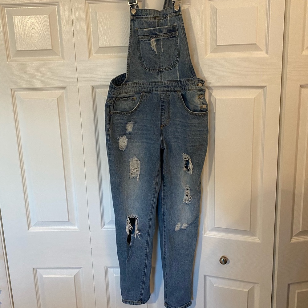 Forever 21 Denim Overalls